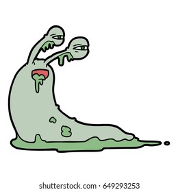 gross cartoon slug