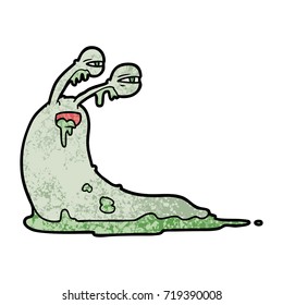 babosa burda de caricatura