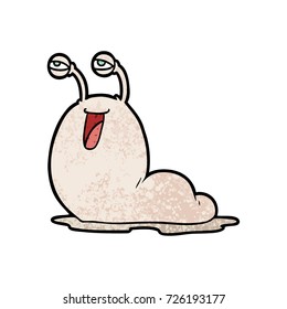 gross cartoon slug