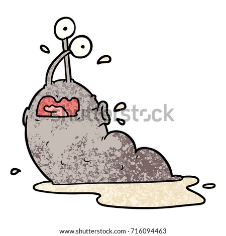 gross cartoon slug
