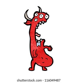 gross demon cartoon