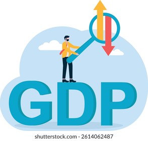 Gross domestic product or GDP. Check economic indicators of each country. Assessing the economy of global, quarterly, yearly.

