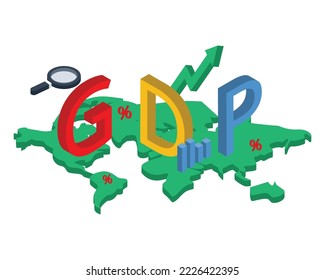 Gross domestic product or GDP is a monetary measure of the market value of all the final goods and services by countries