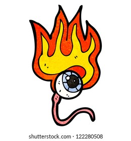 gross eyeball cartoon