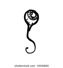 dibujo de ojo bruto