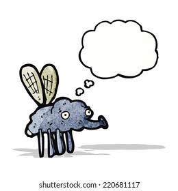 gross fly cartoon