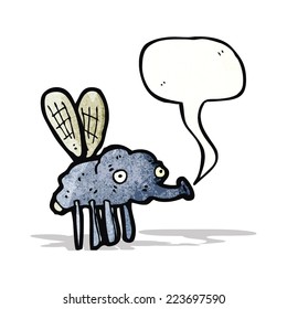 gross fly cartoon