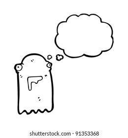 gross happy ghost cartoon