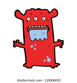 Gross Monster Cartoon Stock Vector (Royalty Free) 110006033 | Shutterstock