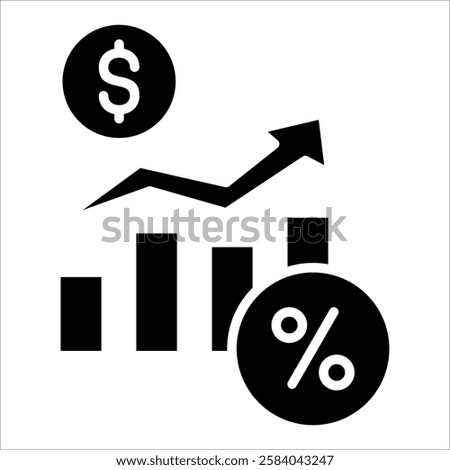 Gross Profit Icon Element For Design