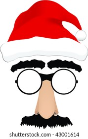 Groucho with Santa Hat