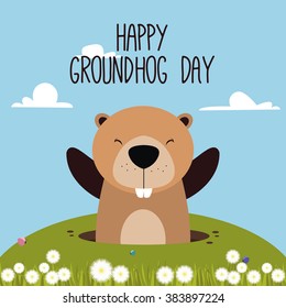 Groudhog day background