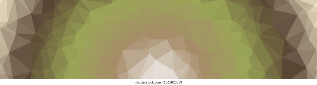 Ground Color Abstract trianglify Generative Art background illustration