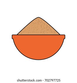 Ground gardening isolated