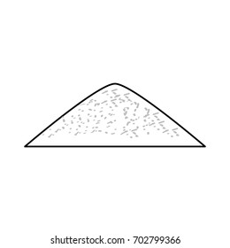 Ground gardening isolated