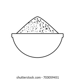 Ground gardening isolated