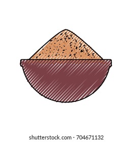 Ground gardening isolated