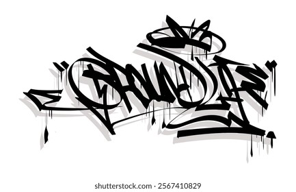 GROUND LIFE graffiti tag style design