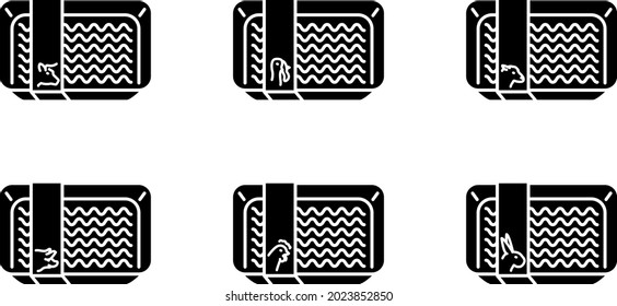 Ground Meat Icon , Vector