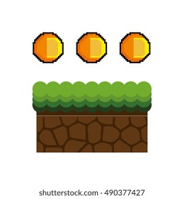 ground mud block pixel