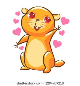 groundhog clipart design