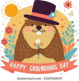 Groundhog Day Is My Birthday T-shirt, Groundhog Day SVG,Trending Svg,Happy Groundhog Day