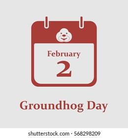 groundhog day rad calendar