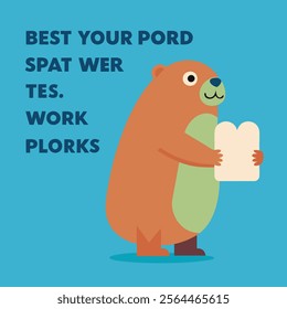 groundhog-find-the-support-type-and-plan-that-work illustrator on white background