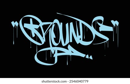 GROUNDS graffiti tag style design