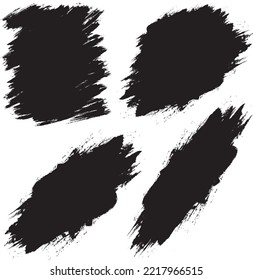 GROUNGE BRUSH PAINT SET COLLECTION 