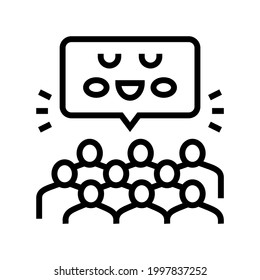 group activities and events in children library line icon vector. group activities and events in children library sign. isolated contour symbol black illustration