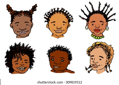 group African child
