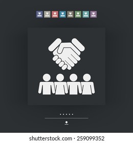 Group agreement icon