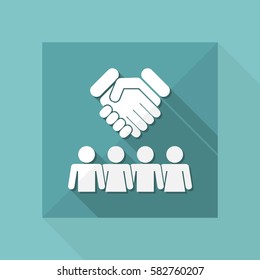 Group agreement icon