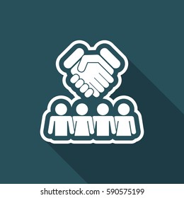 Group agreement icon