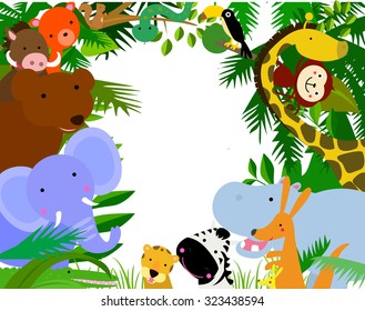 Group of animals 