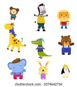 Group of animals collection