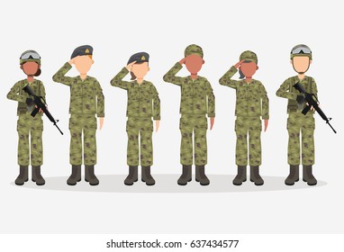 army cartoon