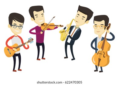 525 Play guitar asian Stock Vectors, Images & Vector Art | Shutterstock