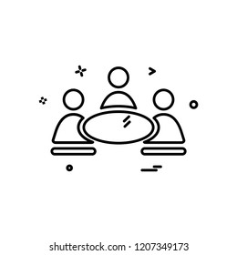 Group avatar icon design vector