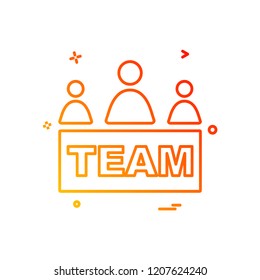 Group avatar icon design vector