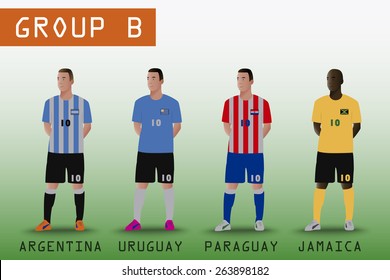 Group B for American Soccer