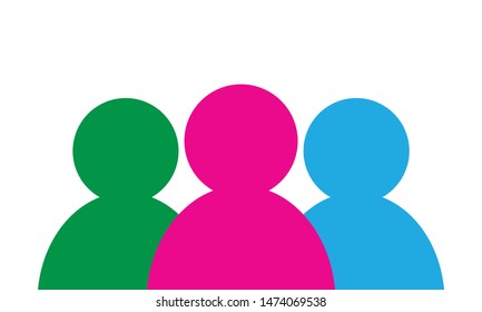 Group Blank Avatars Vector Illustration Stock Vector (Royalty Free ...