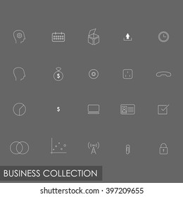 group of business icon
