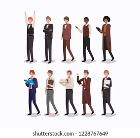 group of business man