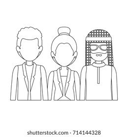group of business people