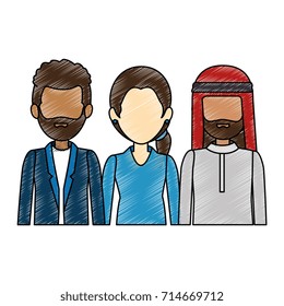 group of business people