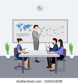 Group of Business People vector