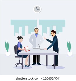 Group of Business People vector
