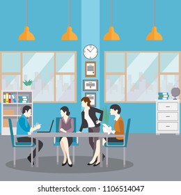 Group of Business People vector